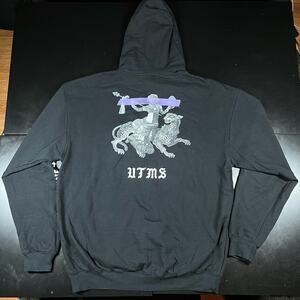 The Cult Give me Mercy Black Zip Up Hoodie Men’s Sz XL New